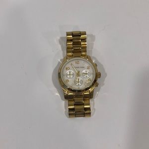 Gold Michael Kors watch